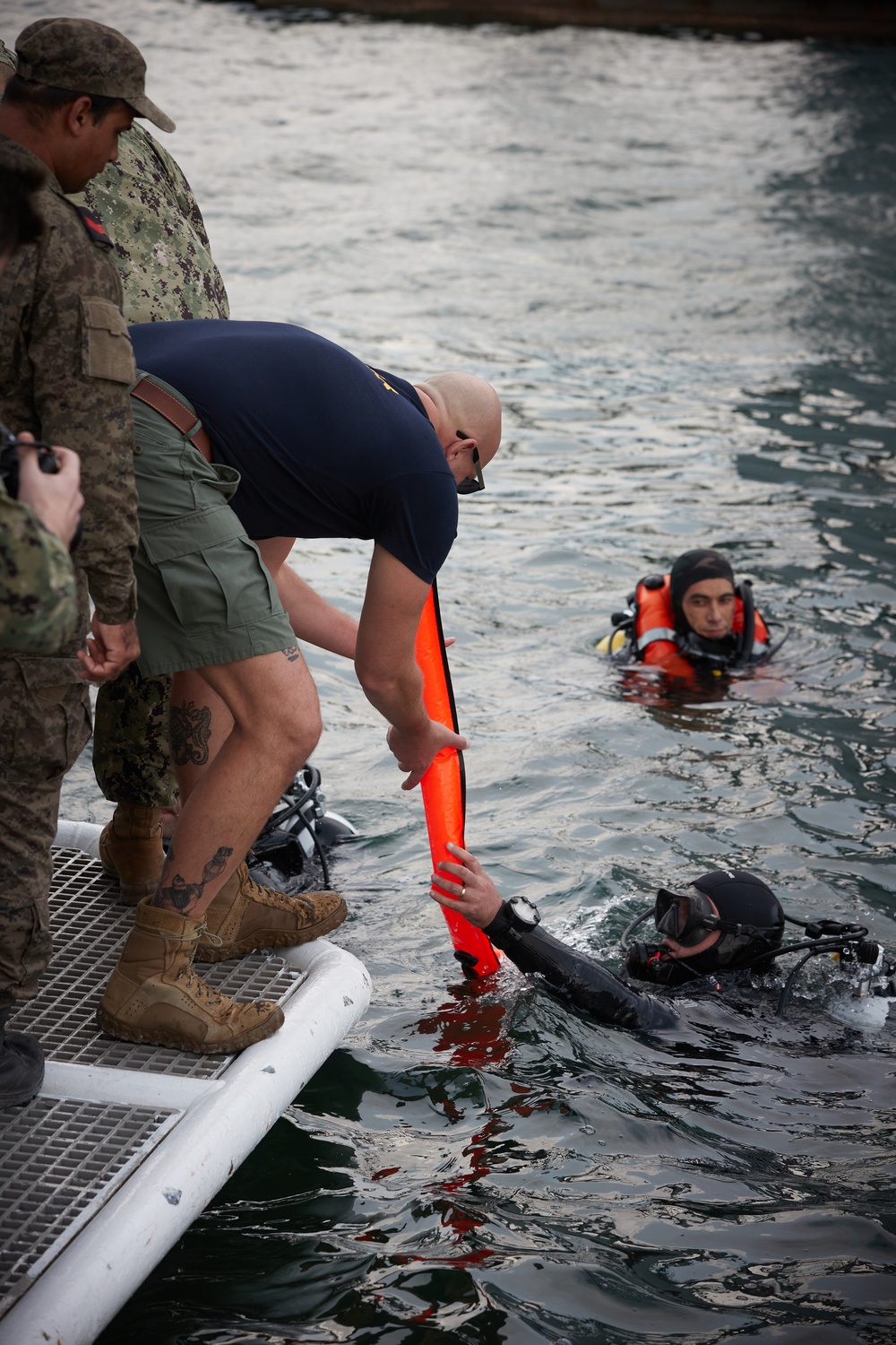 Phoenix Express 2024 Day 1 U.S. Navy Diver Exercise