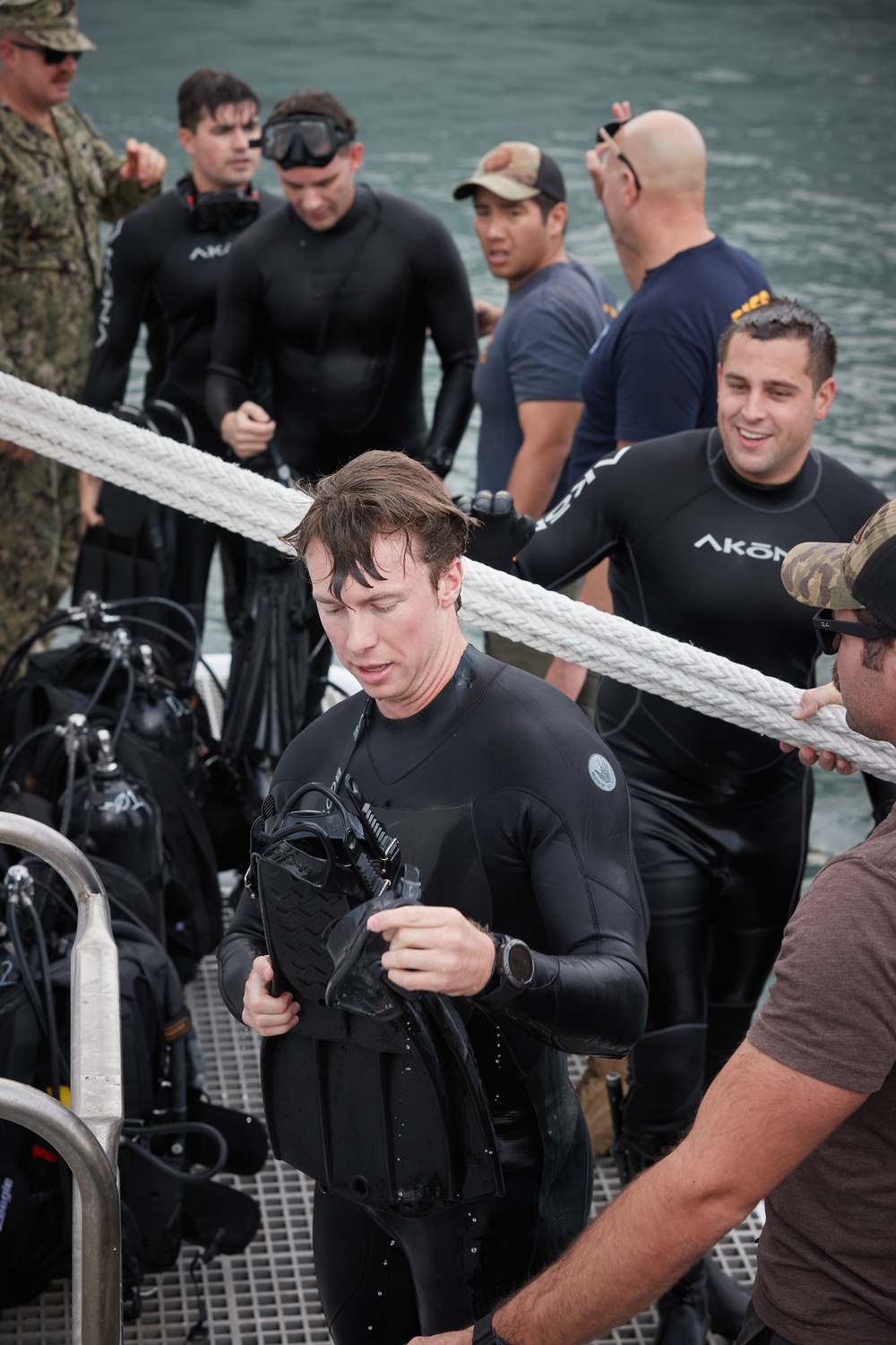 Phoenix Express 2024 Day 1 U.S. Navy Diver Exercise