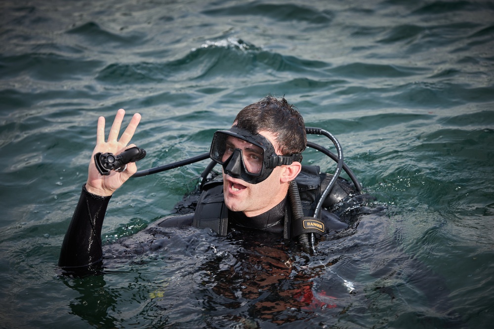 Phoenix Express 2024 Day 1 U.S. Navy Diver Exercise