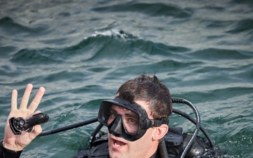 Phoenix Express 2024 Day 1 U.S. Navy Diver Exercise