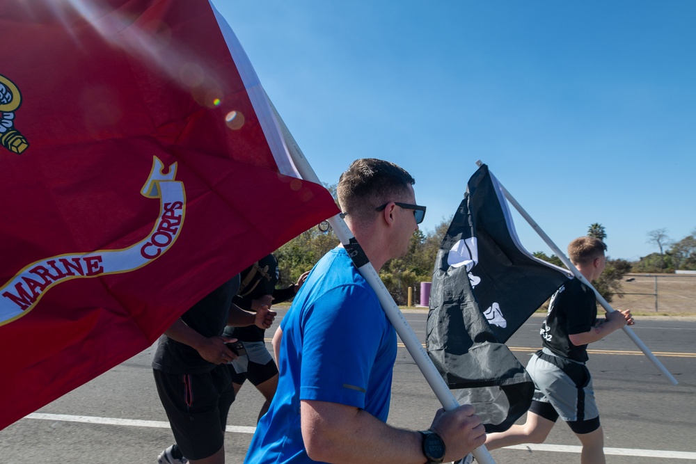 VMGR-352 Raiders run from MCAS Miramar to Camp Pendleton