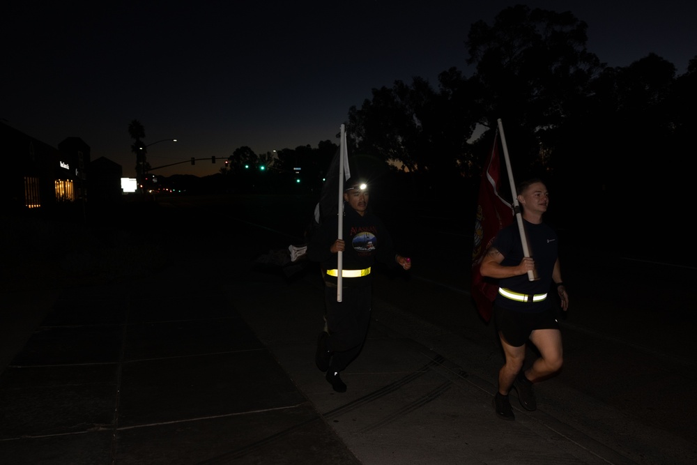 VMGR-352 Raiders run from MCAS Miramar to Camp Pendleton