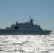 The future USS Nantucket arrives in Boston