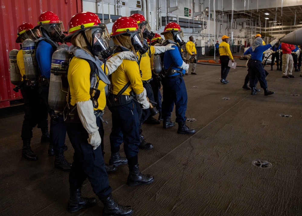 Daily Operations Aboard USS George H.W. Bush (CVN 77)
