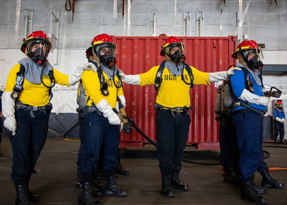 Daily Operations Aboard USS George H.W. Bush (CVN 77)