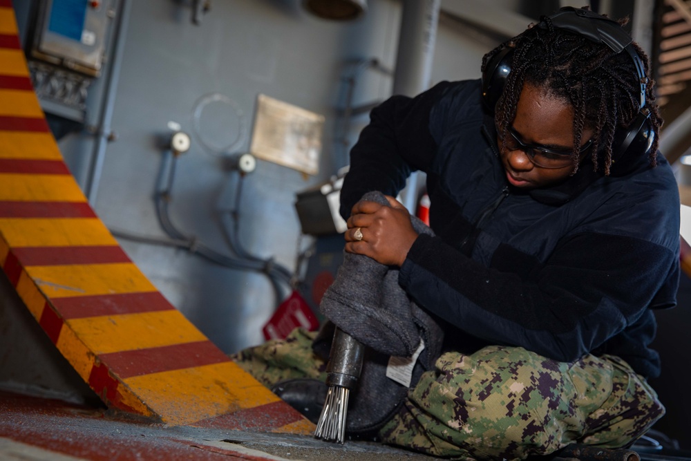 Daily Operations Aboard USS George H.W. Bush (CVN 77)