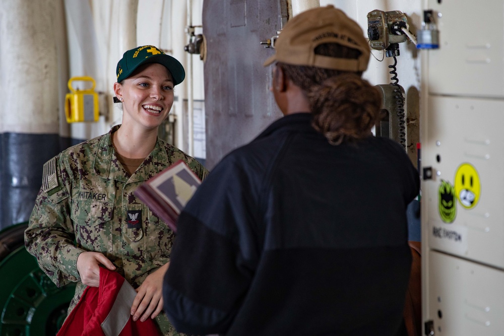 Daily Operations Aboard USS George H.W. Bush (CVN 77)