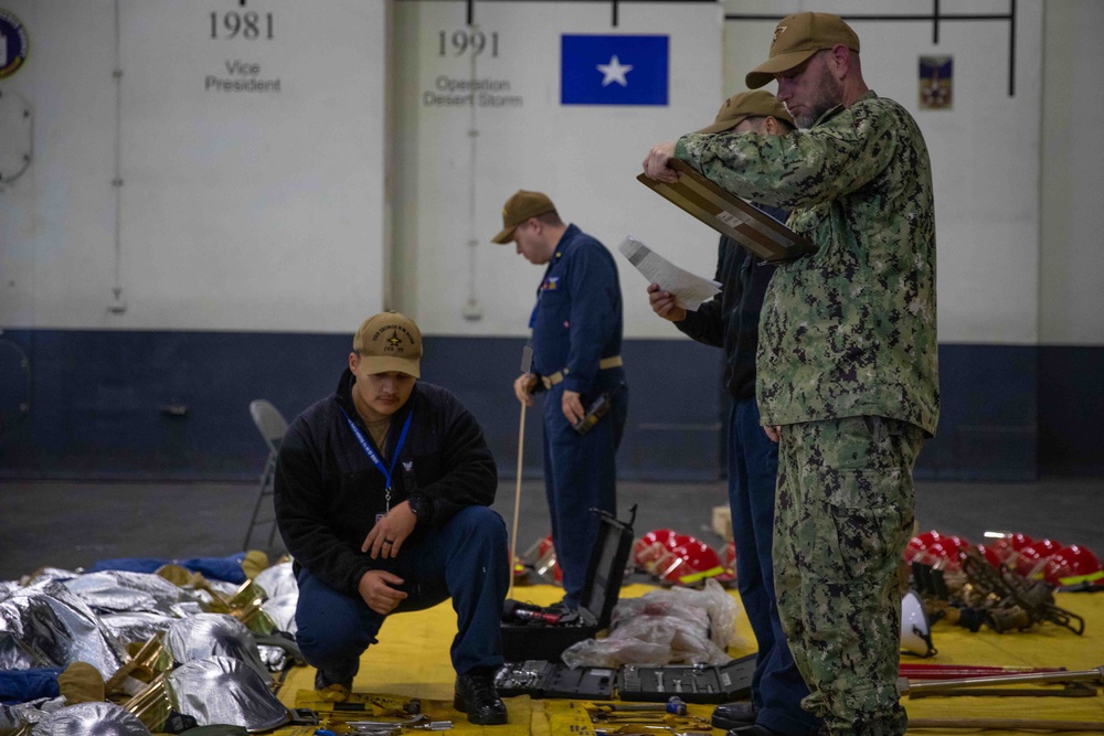 Daily Operations Aboard USS George H.W. Bush (CVN 77)