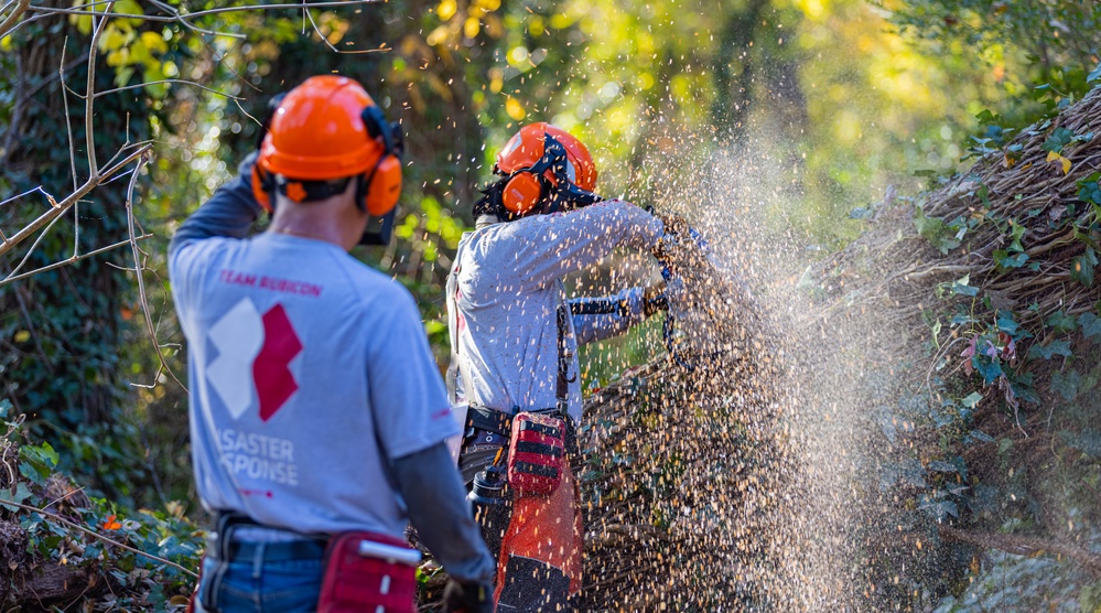 Team Rubicon Volunteers Assist Hurricane Helene Survivors