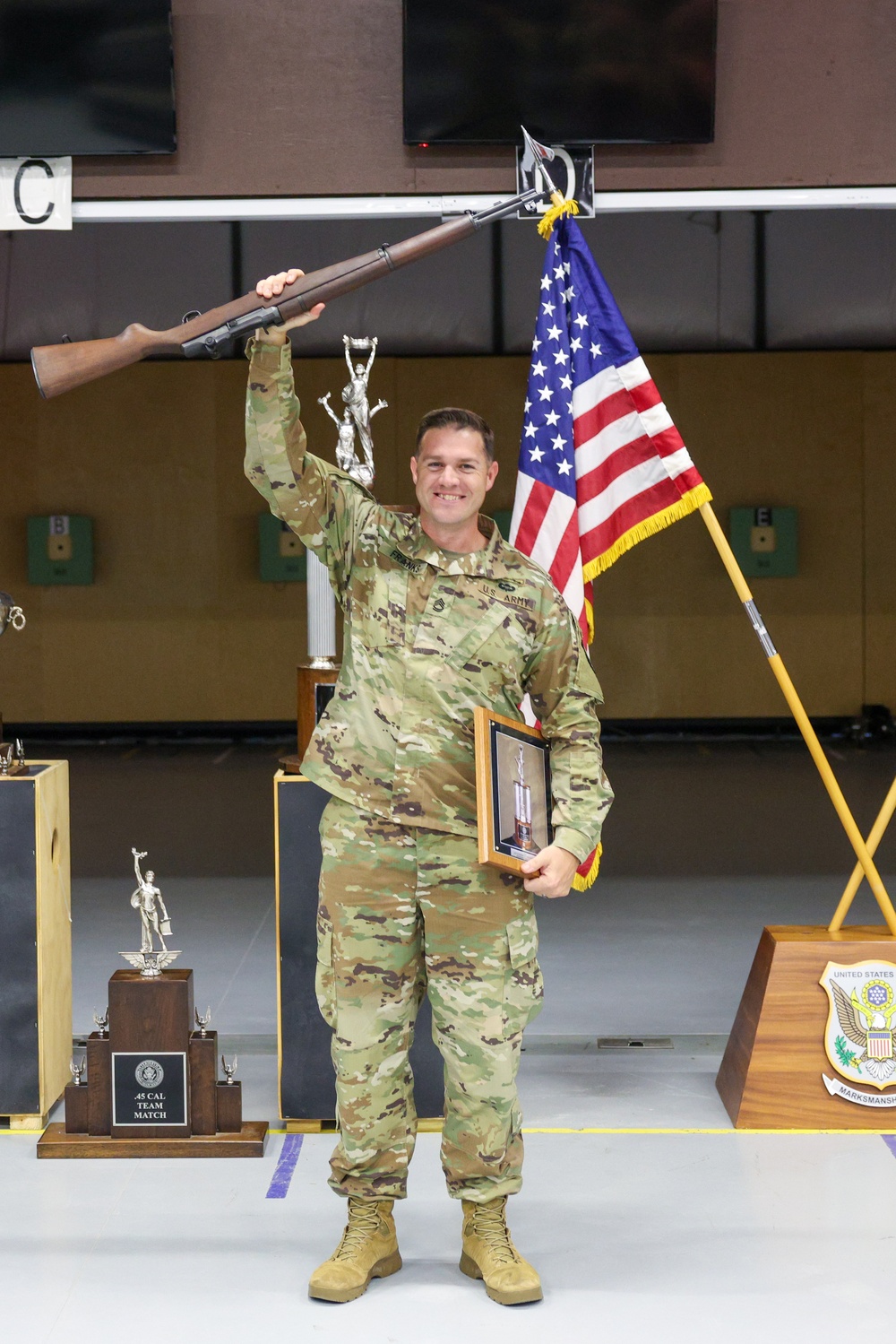 USAMU’s SFC Ryan Franks Clinches Back-to-Back Titles at the Interservice Pistol Championship