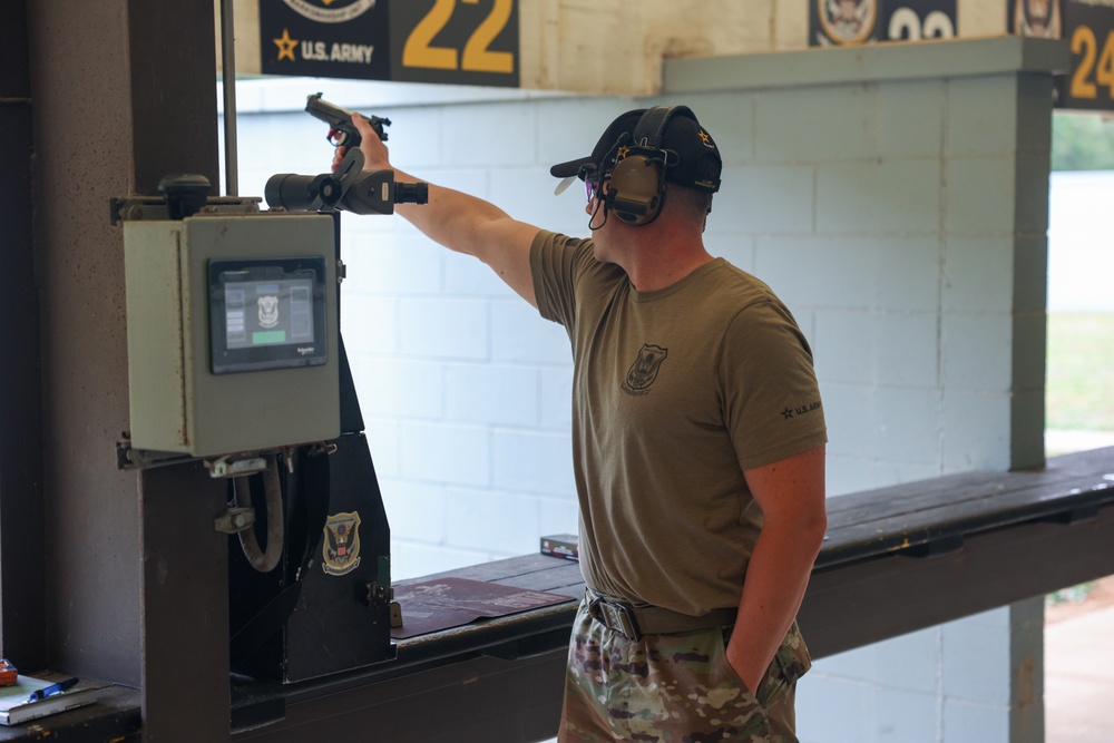 USAMU’s SFC Ryan Franks Clinches Back-to-Back Titles at the Interservice Pistol Championship