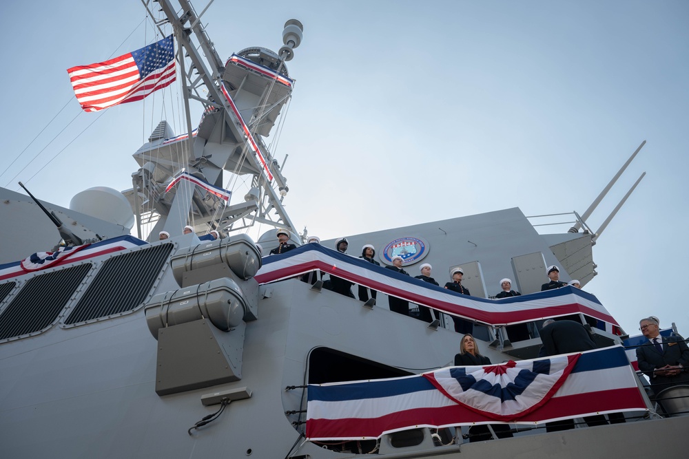 Commissioning Ceremony of USS John Basilone DDG 122