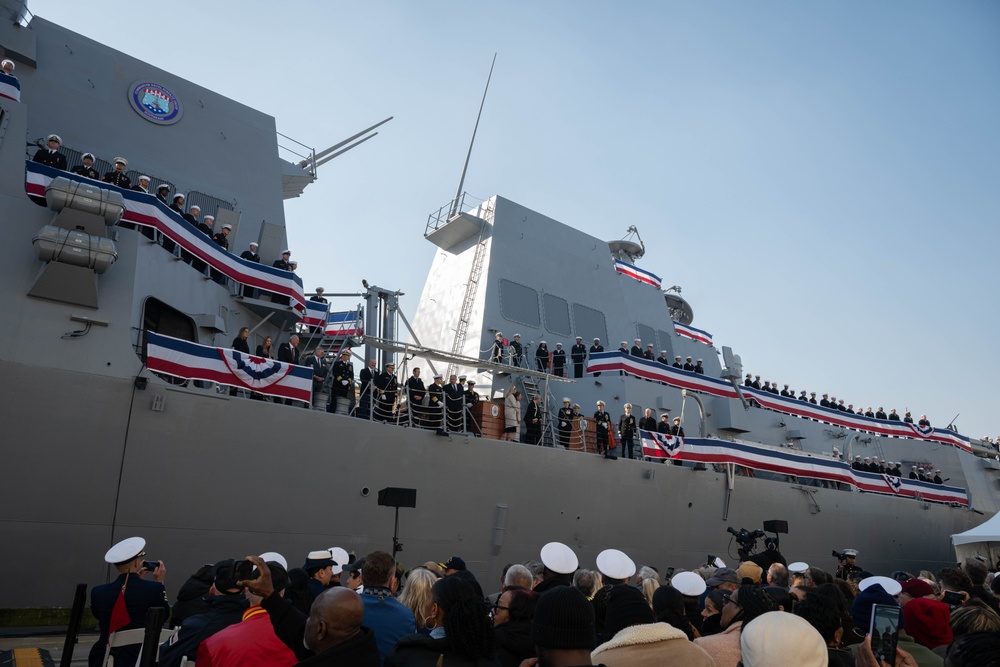 Commissioning Ceremony of USS John Basilone DDG 122