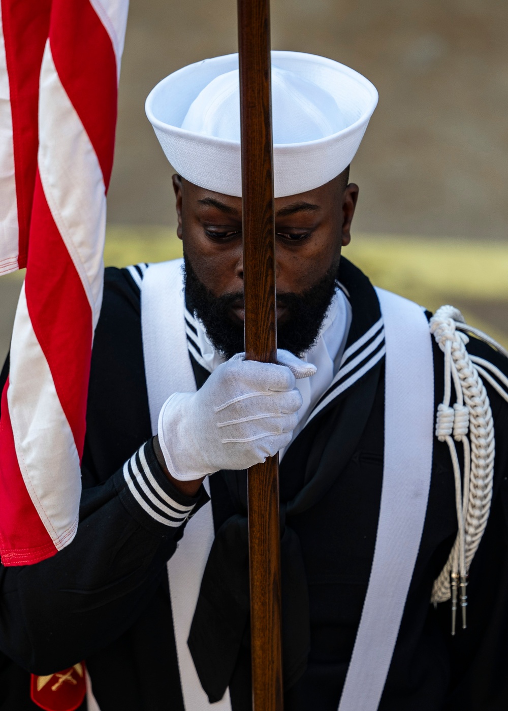 USS John Basilone commissions to the fleet