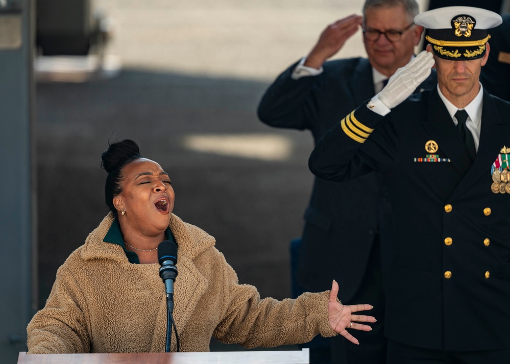 USS John Basilone Commissions to the Fleet