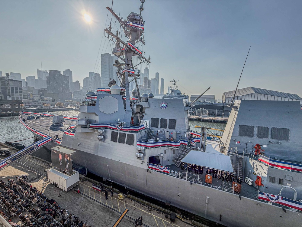 USS John Basilone (DDG 122) Commissioning Ceremony