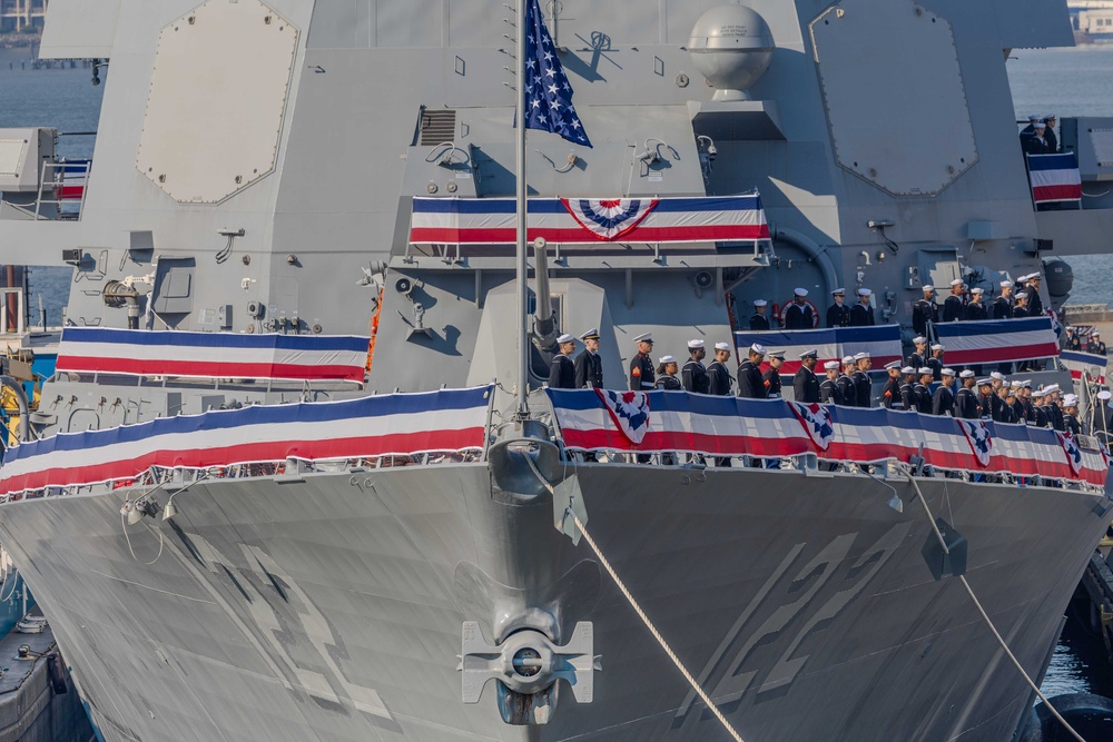 USS John Basilone (DDG 122) Commissioning Ceremony