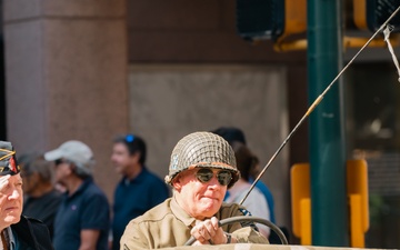 Veteran's Day Parade in downtown San Antonio