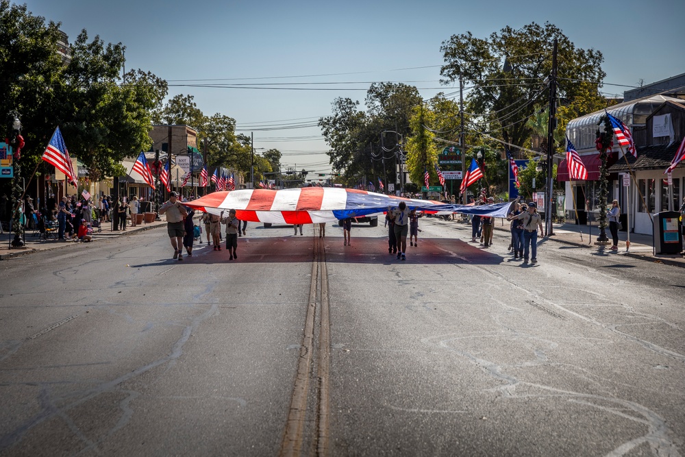 City of New Braunfels honors Veterans