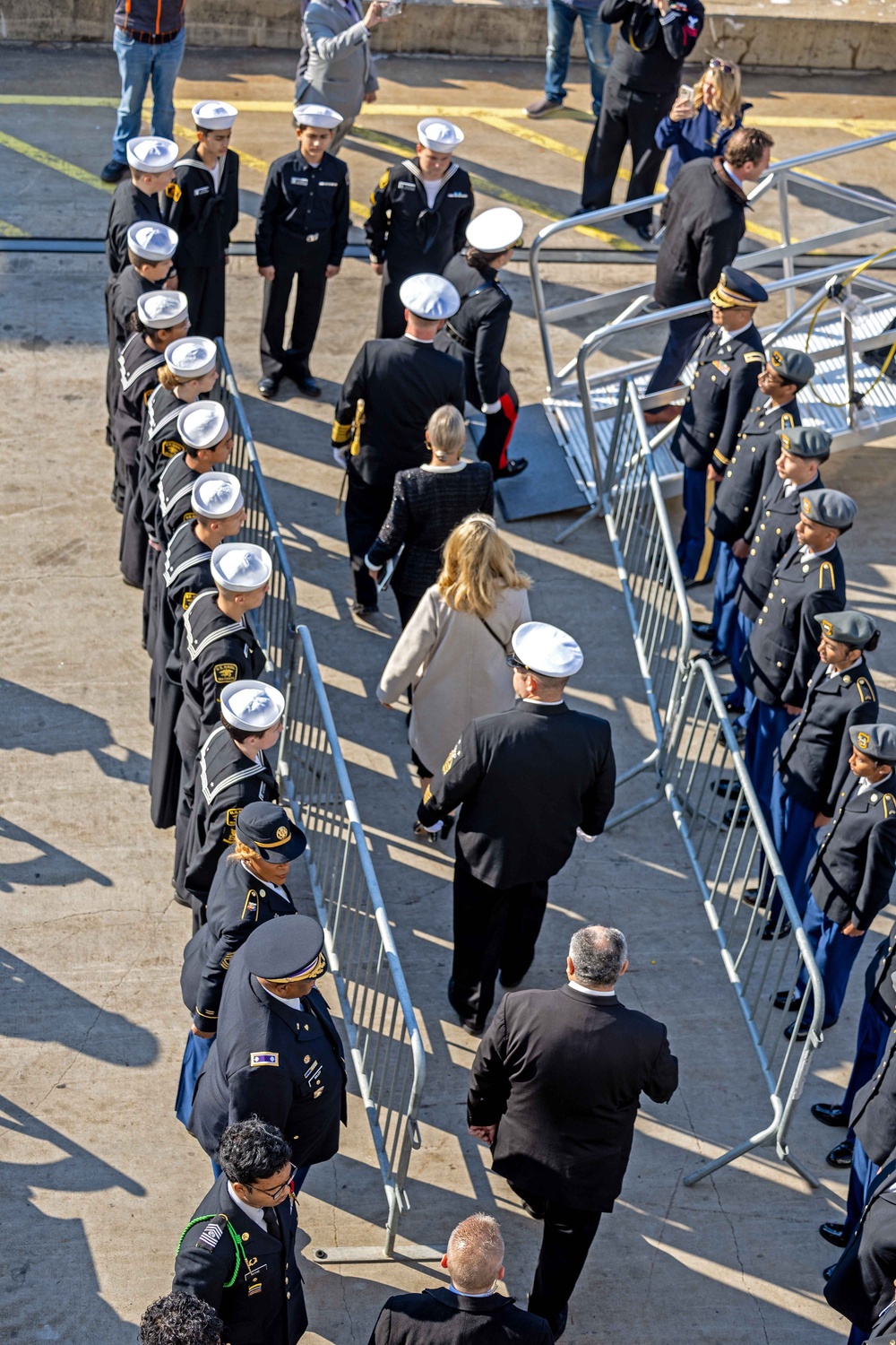 USS John Basilone (DDG 122) Commissioning