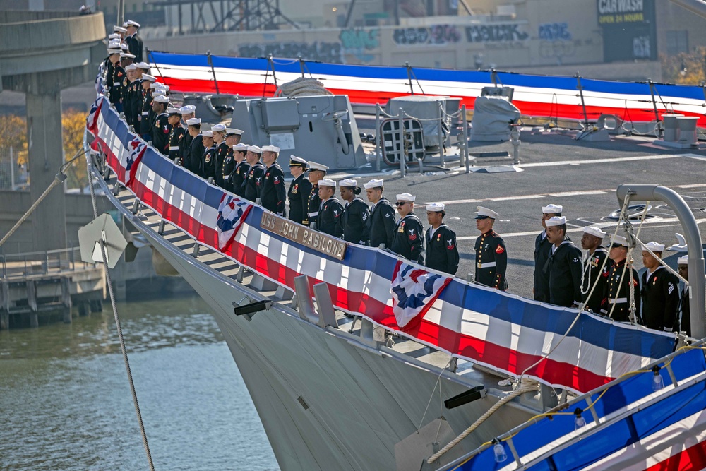 USS John Basilone (DDG 122) Commissioning