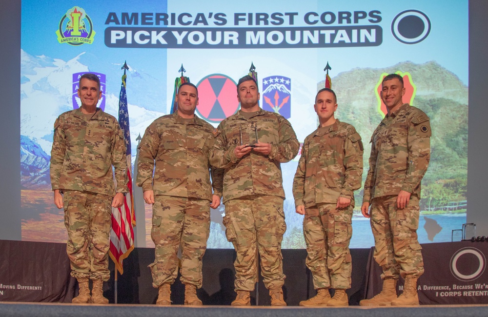 I Corps Commanding General’s Retention Award Ceremony