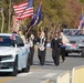 NWS Yorktown Sailors march in first annual Veteran's Day Parade onboard historic Fort Monroe