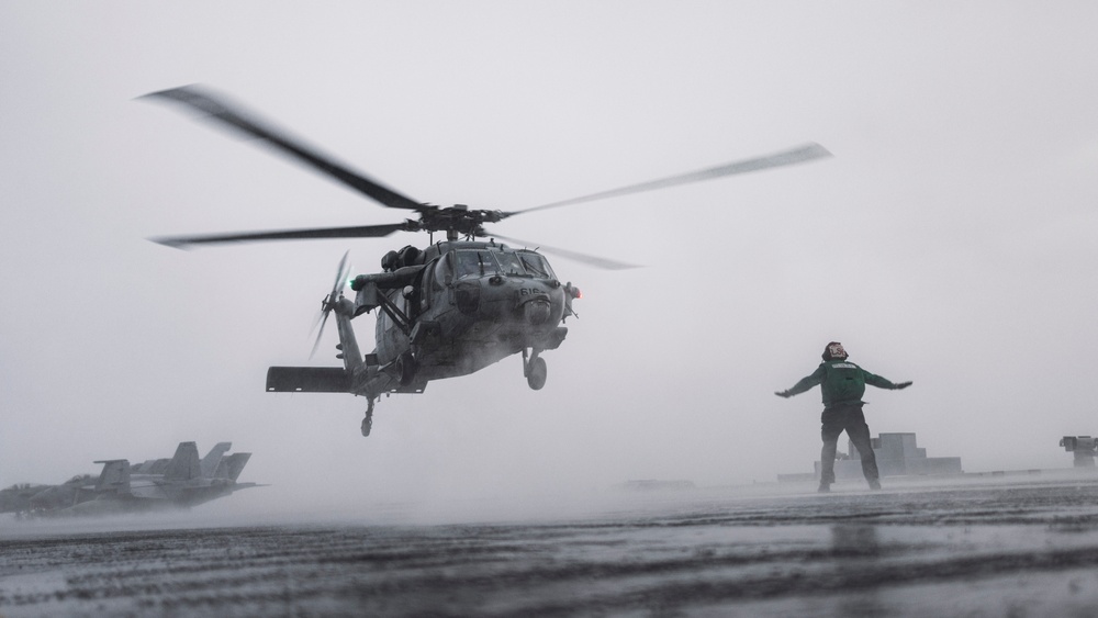 USS George Washington Conducts Flight Operations