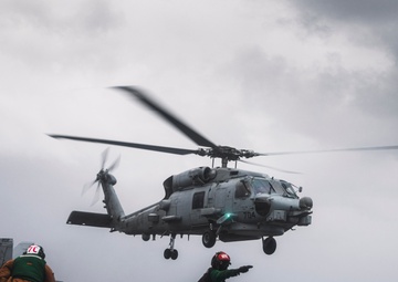 USS George Washington Conducts Flight Operations