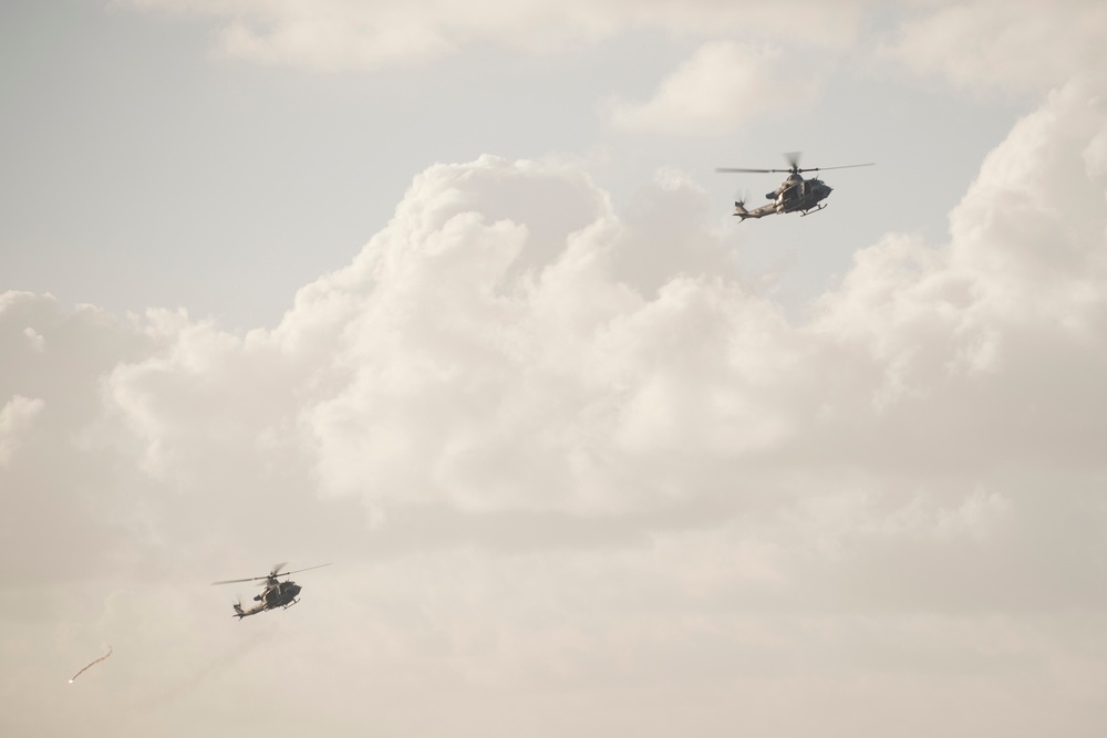 15th MEU, USS Boxer Conduct Air Power Demonstration On 249th Marine Corps Birthday