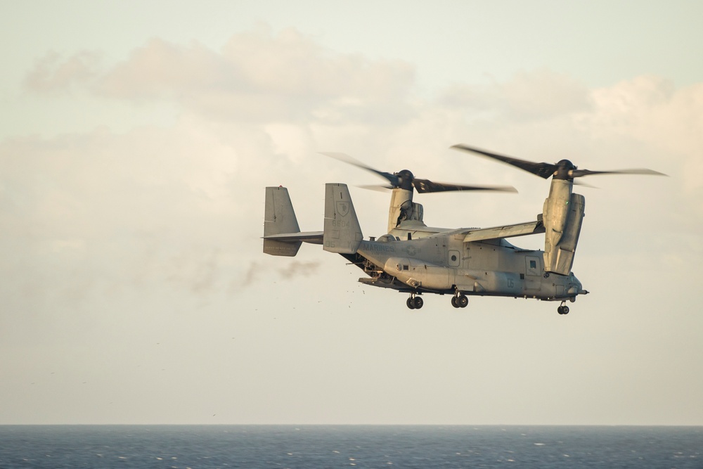 15th MEU, USS Boxer Conduct Air Power Demonstration On 249th Marine Corps Birthday