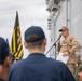 All Hands Call onboard USS Iwo Jima