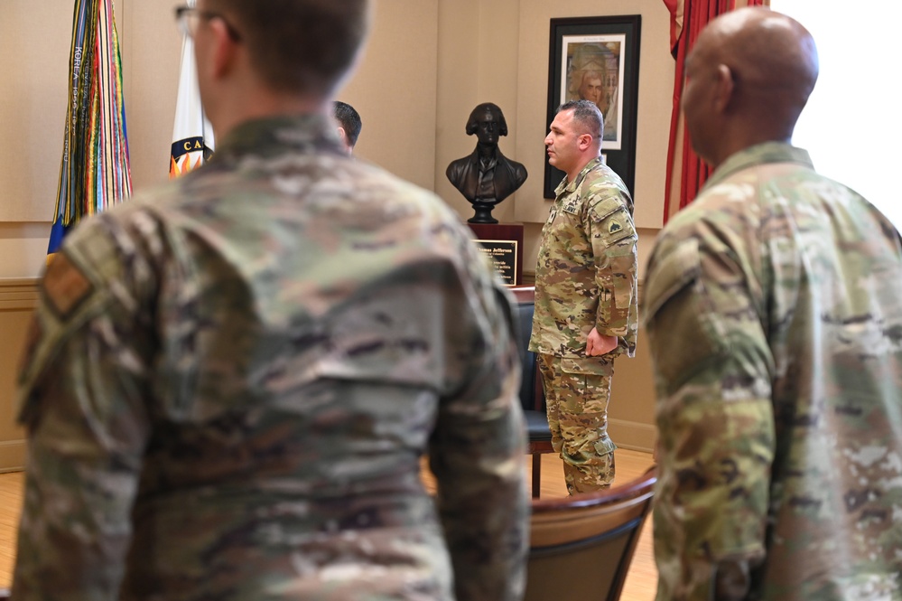 D.C. National Guard Welcomes New Direct Commissioned Cyber Officer