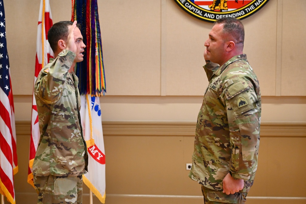 D.C. National Guard Welcomes New Direct Commissioned Cyber Officer