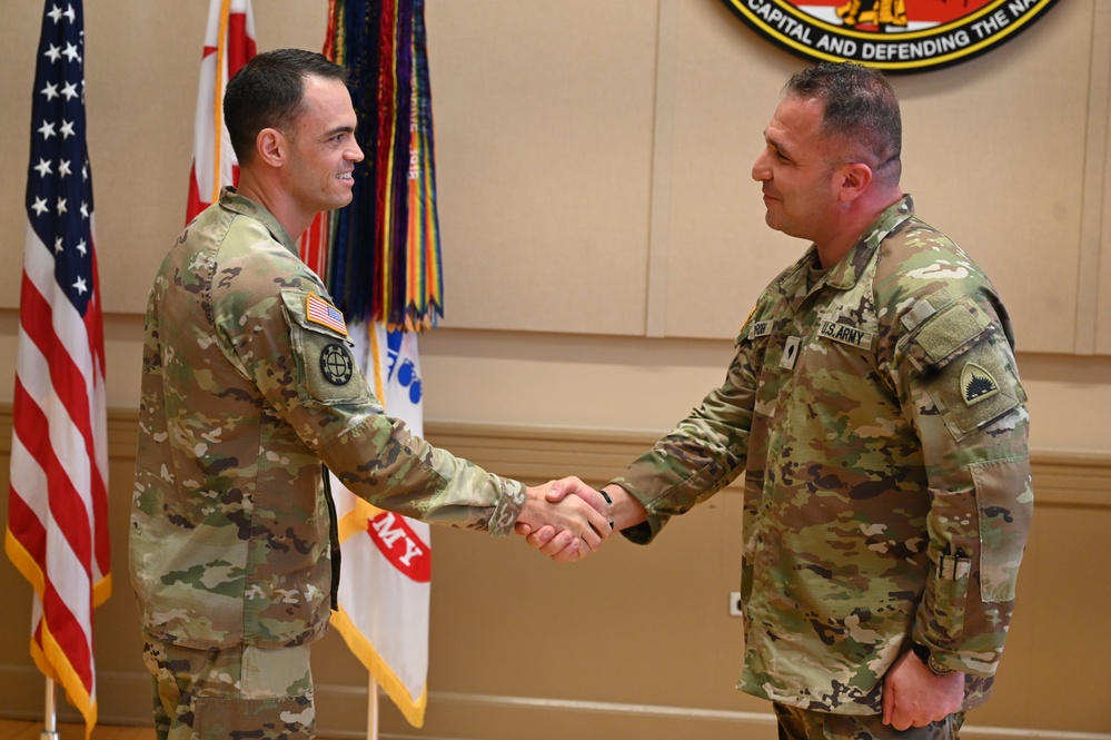 D.C. National Guard Welcomes New Direct Commissioned Cyber Officer