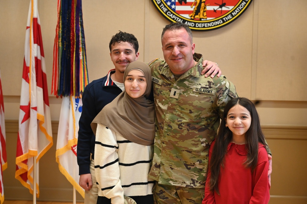 D.C. National Guard Welcomes New Direct Commissioned Cyber Officer