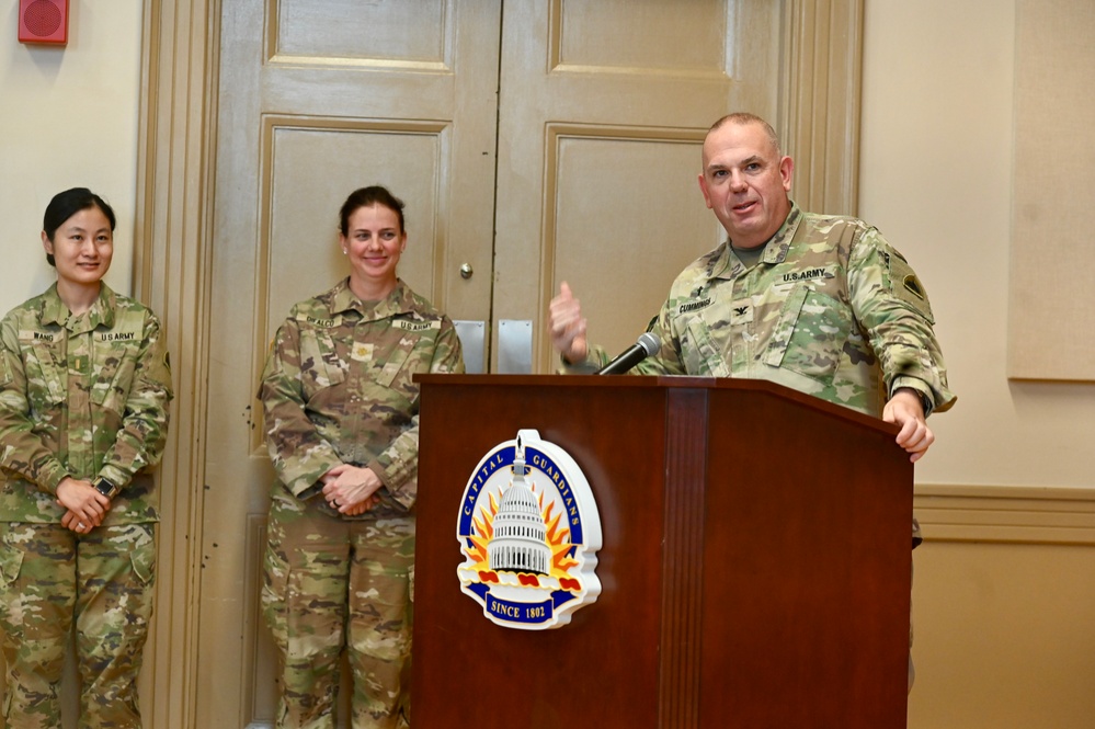 D.C. National Guard Welcomes New Direct Commissioned Cyber Officer