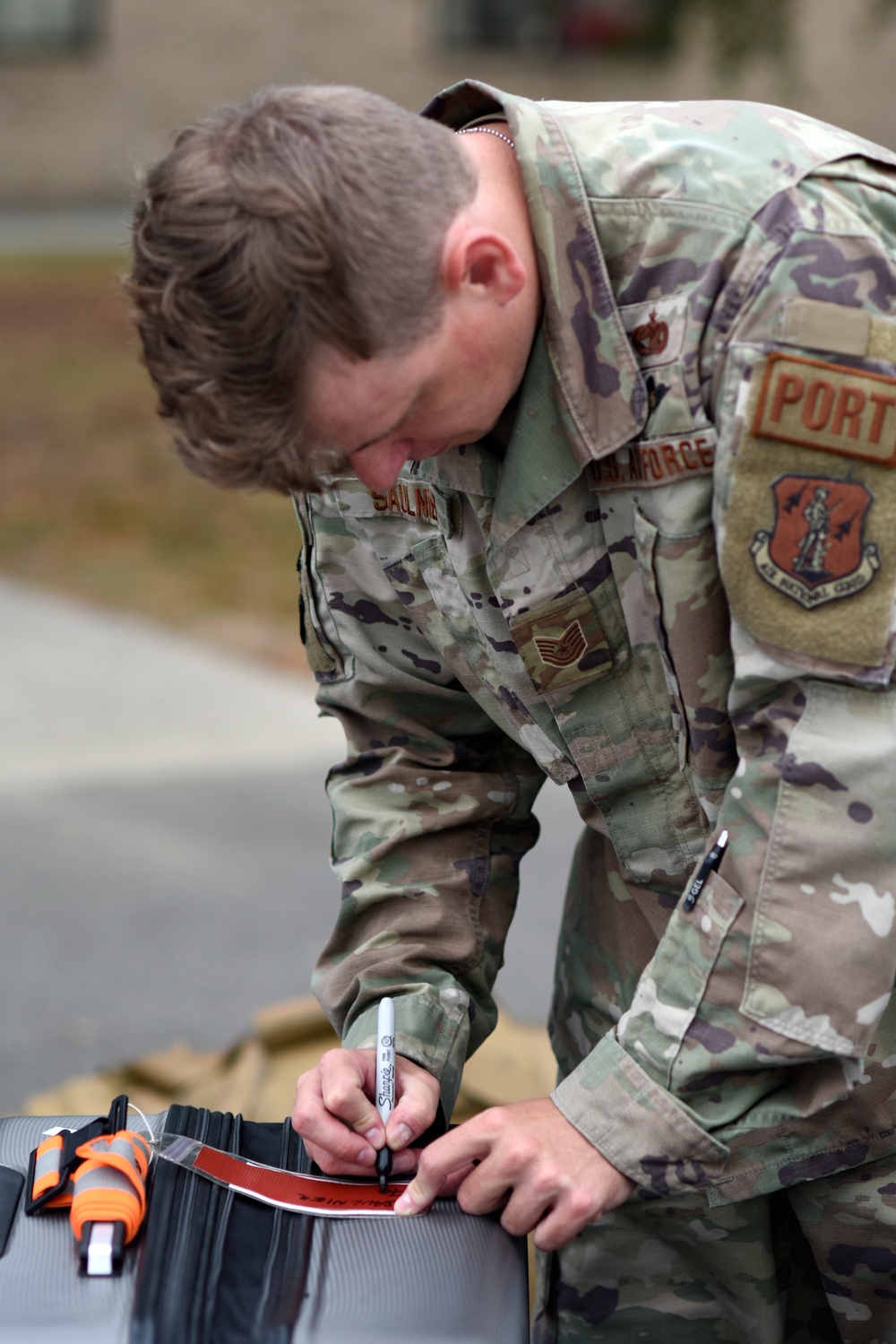 North Carolina Air National Guard Executes Inspection