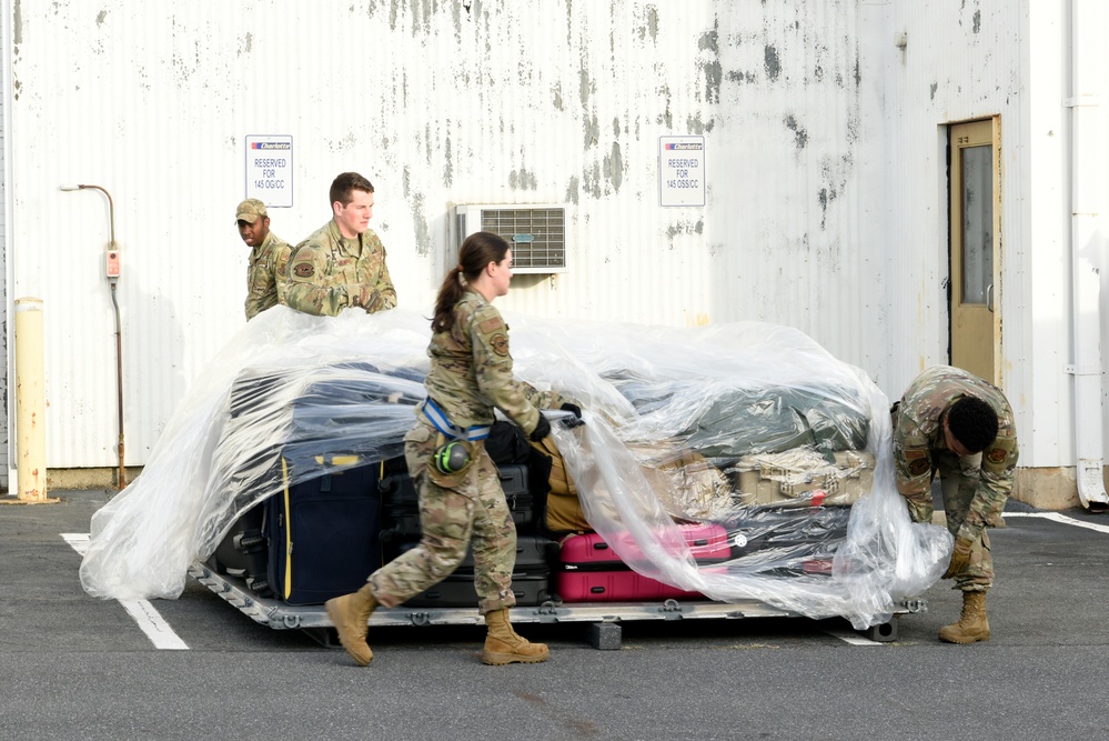 North Carolina Air National Guard Executes Inspection