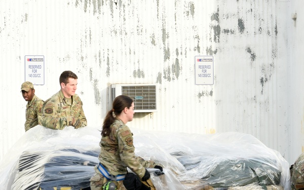 North Carolina Air National Guard Executes Inspection