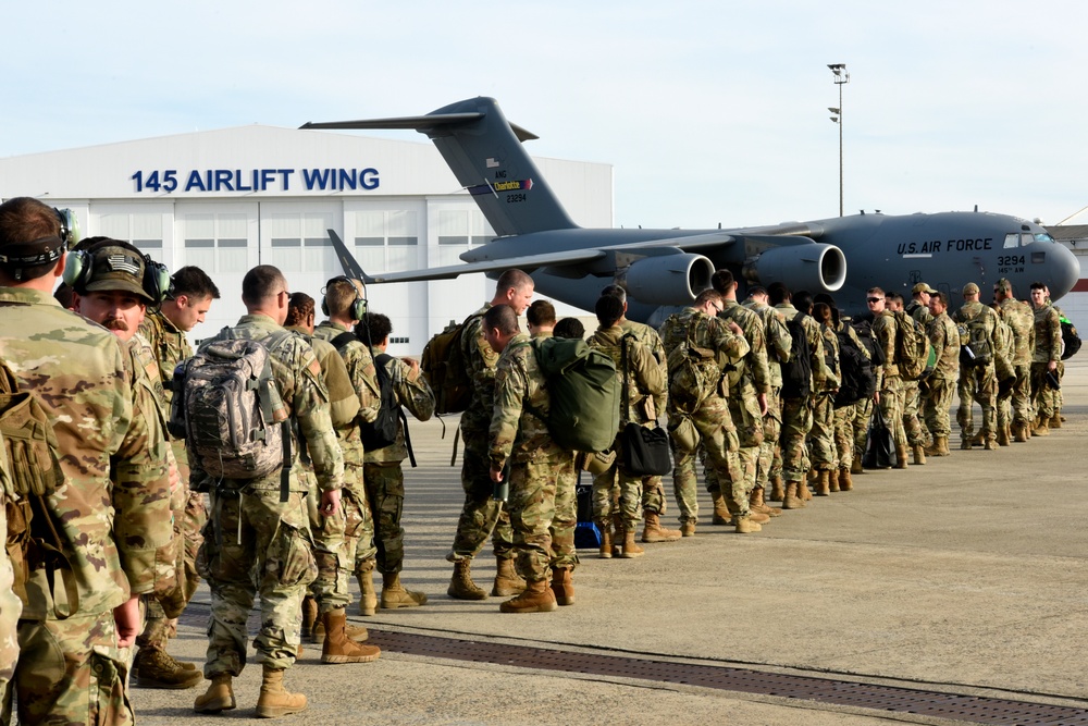 North Carolina Air National Guard Executes Inspection