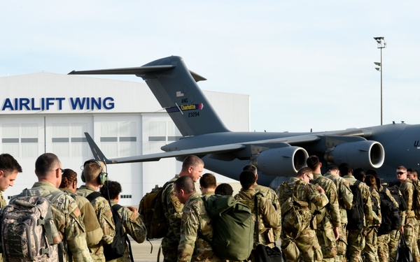 North Carolina Air National Guard Executes Inspection