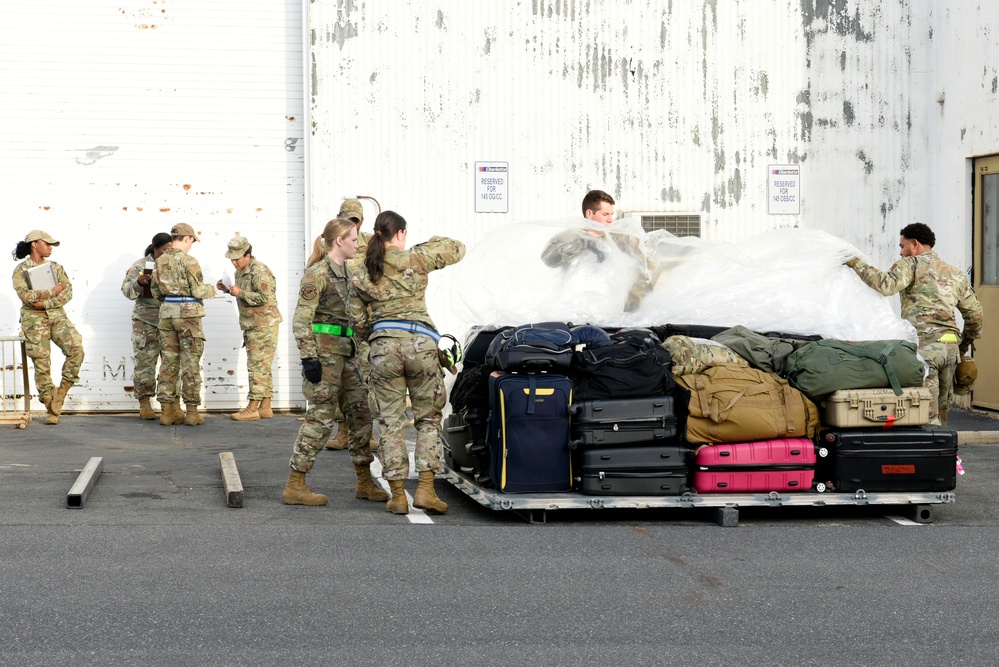 North Carolina Air National Guard Executes Inspection