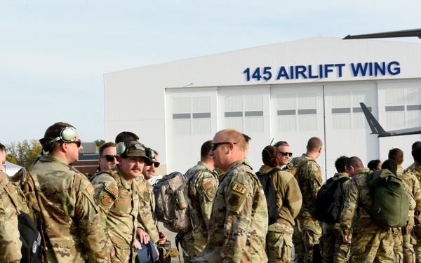 North Carolina Air National Guard Executes Inspection