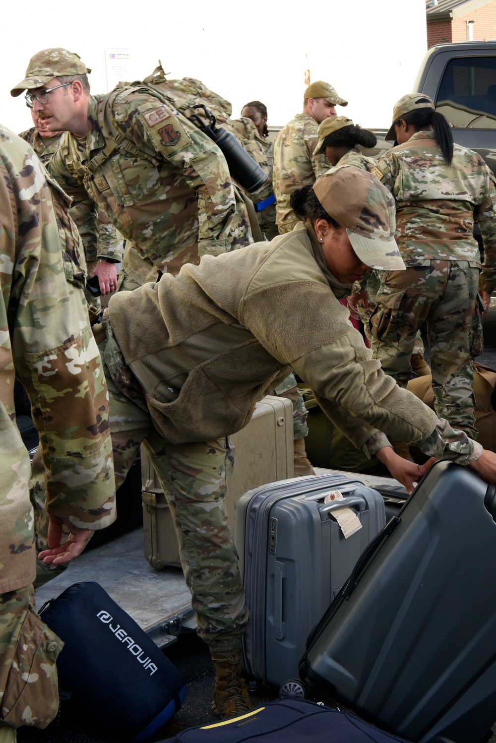 North Carolina Air National Guard Executes Inspection