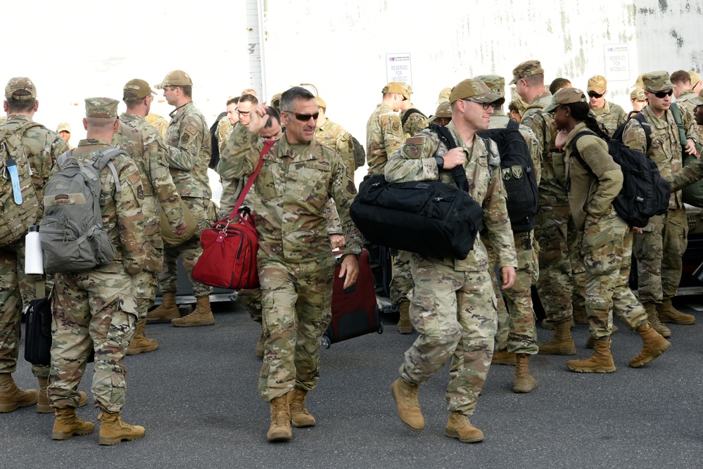 North Carolina Air National Guard Executes Inspection