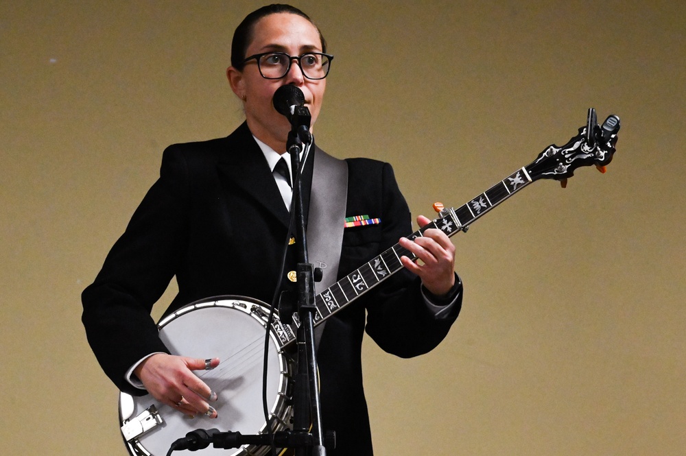 United States Navy Band Country Current Performs at American Legion Post 217