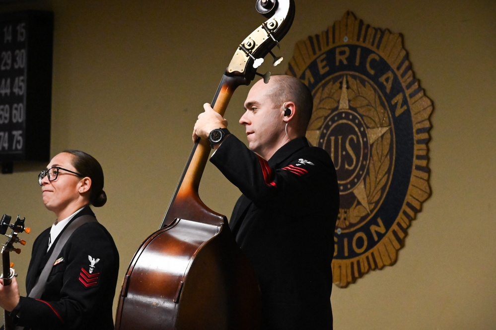 United States Navy Band Country Current Performs at American Legion Post 217