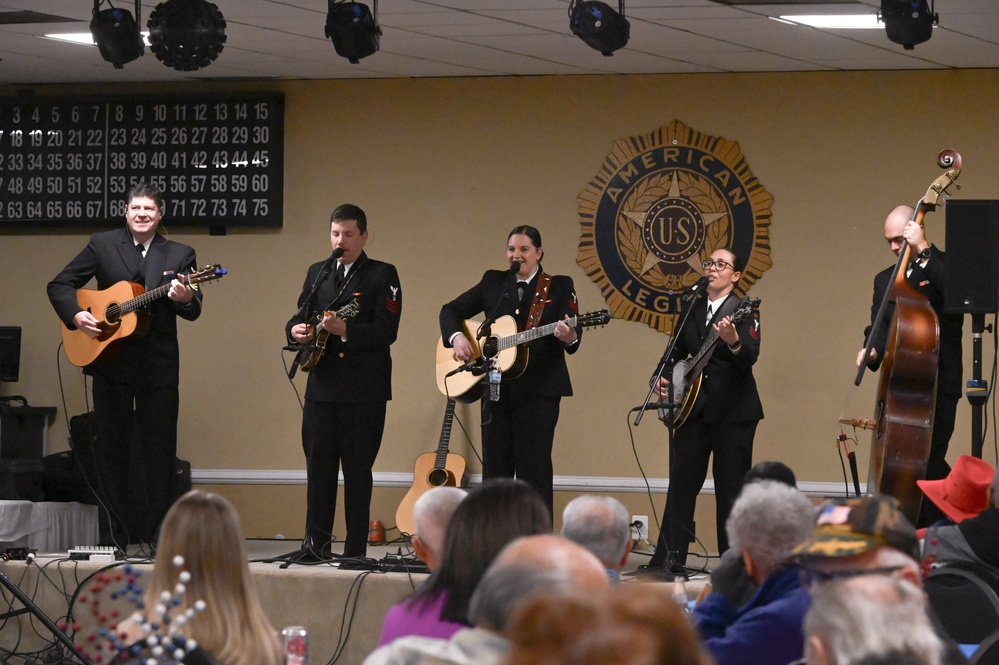 United States Navy Band Country Current Performs at American Legion Post 217