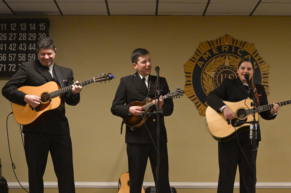 United States Navy Band Country Current Performs at American Legion Post 217